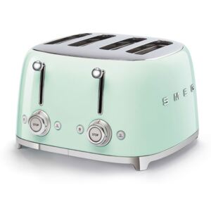 Toaster verde pastel 50's Retro Style P4 2000W - SMEG