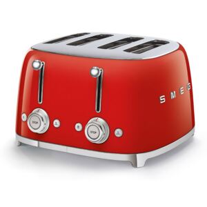 Toaster roșu 50's Retro Style P4 2000W - SMEG