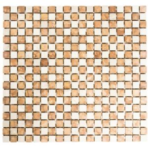 Mozaic marmura MOS 15/1513R bej/maro 30,5x32,2 cm