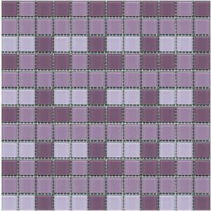 Mozaic sticla CM 4888 mix lila 30,2x32,7 cm