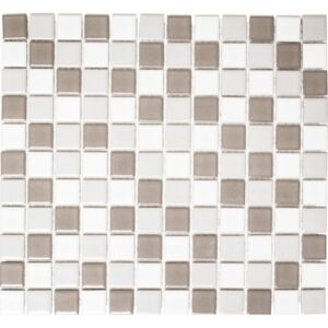 Mozaic ceramic BM 850 gri/alb 30,2x33 cm