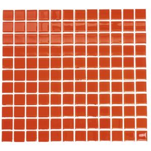 Mozaic sticla CM 4060 rosu lucios 30,2x32,7 cm