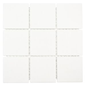 Mozaic ceramic RAT 200 alb 30x30 cm