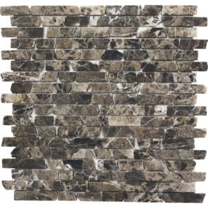 Mozaic marmura MOS Brick 185 bej mat 30,5x30,5 cm
