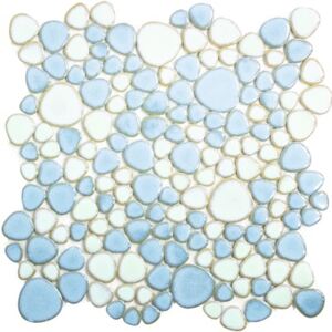Mozaic ceramic XKM 79 mix albastru-verde 30x30 cm