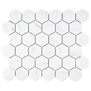 Mozaic ceramic CIM HX5 CR alb 32,5x28,1 cm