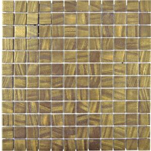 Mozaic sticla Tina 05 auriu 31,5x31,5 cm