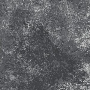 Gresie portelanata mata Scandic negru 18,6x18,6 cm
