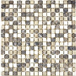 Mozaic marmura MOS 15/95 bej-maro 30,5x30,5 cm