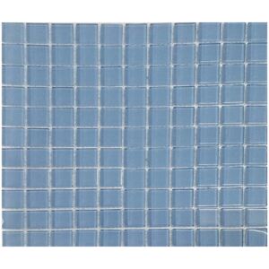 Mozaic sticla S34 albastru 30x30 cm