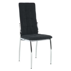 Zondo Scaun de sufragerie Adora (Negru)