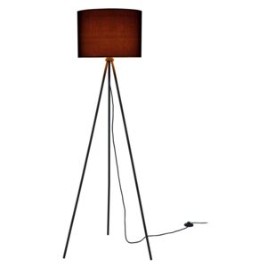 [lux.pro]® Lampa de podea eleganta - triunghi 1 x E27 - 40W - negru