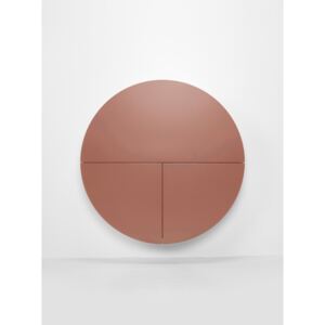 Masă multifuncțională de perete EMKO Pill, roz-alb
