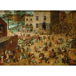Children's Games, 1560 Reproducere, Pieter the Elder Bruegel