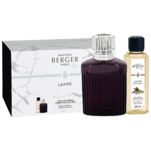 Set Berger lampa catalitica Berger Alpha Scandalous Plum cu parfum Under the Olive Tree 250ml