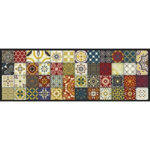 Traversa bucatarie Colorful tiles 50x150 cm