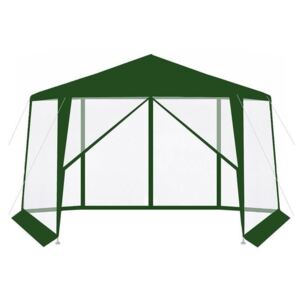 Pavilion pentru Curte sau Gradina cu 6 laturi si plasa de tantari, latime 400cm, culoare verde