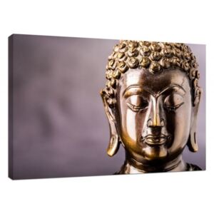 CARO Tablou pe pânză - Copper Buddha 40x30 cm