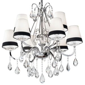 Lustra 9xE14 crom-cristal Domus Ideal Lux 093277