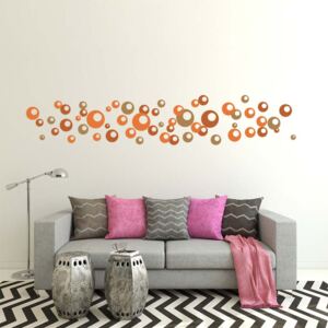 Bubbles - autocolant de perete Maro 3 x 30 x 45 cm
