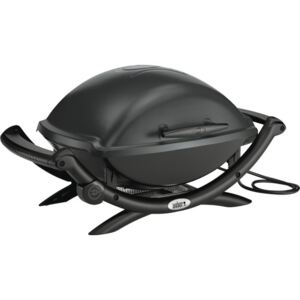 Weber Gratar electric Q 2400, suprafata de gatit 54 x 39 cm, gri inchis