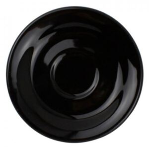Farfurioara neagra din ceramica 15,5 cm Litho Aerts