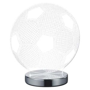VEIOZA BALL, H=21,5 CM, LED, 7 W, 400 LUMENI, CROM