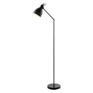 Lampadar Priddy, metal, negru, 137 cm, 40w