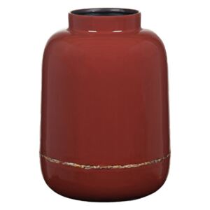 Vaza rosie din metal 26 cm Maiya Ernie Lifestyle Home Collection