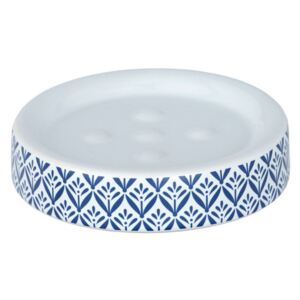Savoniera alba/albastra din ceramica 2,5x11 cm Lorca Wenko