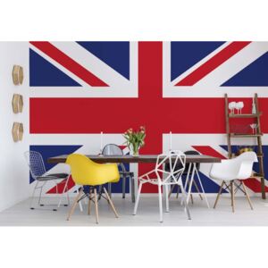 Fototapet - Flag Great Britain Uk Union Jack Vliesová tapeta - 254x184 cm