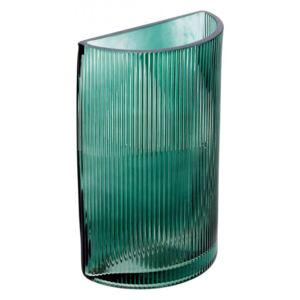 Vaza verde din sticla 23 cm Zila Kave Home