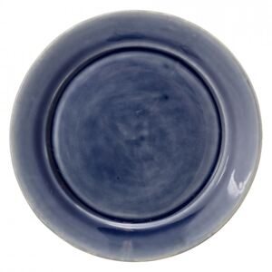 Farfurie intinsa albastra din ceramica 20 cm Anne Bloomingville