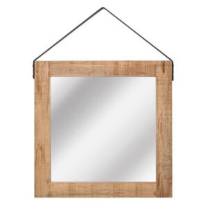 Oglinda patrata maro din lemn 60x60 cm Carla LABEL51