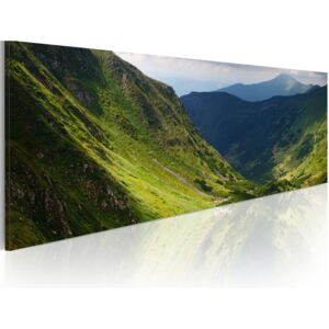 Tablou Bimago - Canvas print - In the valley of the mountain 120x40 cm