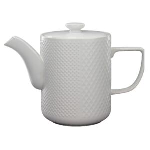 Ceainic alb din ceramica 15x22 cm Kris LifeStyle Home Collection