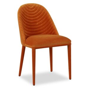 Set 2 scaune dining portocalii Diamond Chair Jade Yam