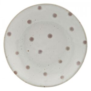 Farfurie bej din ceramica 15,7 cm Dots House Doctor