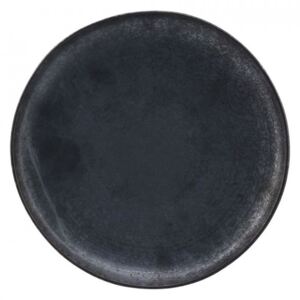 Farfurie intinsa neagra/maro din portelan 28,5 cm Pion House Doctor