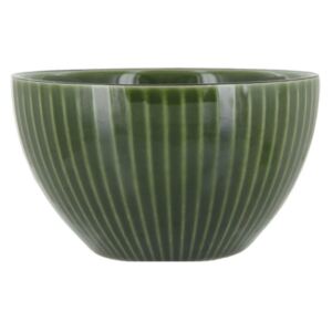 Bol verde din ceramica 13 cm Kristi Lara LifeStyle Home Collection