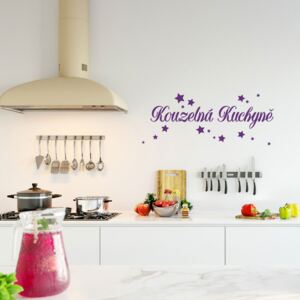GLIX Magic Kitchen - autocolant de perete Mov 50 x 20 cm