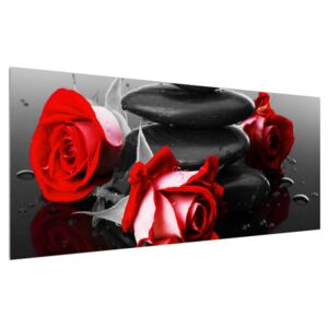Tablou cu trandafir (Modern tablou, K011400K12050)