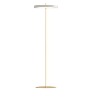 Lampadar alb perla/auriu din otel si aluminiu 150 cm Asteria Umage