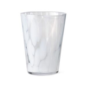 Pahar alb/transparent din sticla 270 ml Casca Ferm Living