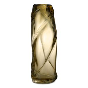 Vaza galben deschis din sticla 47 cm Swirl Ferm Living