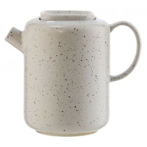 Ceainic alb din ceramica 26x38 cm Forma Bolia