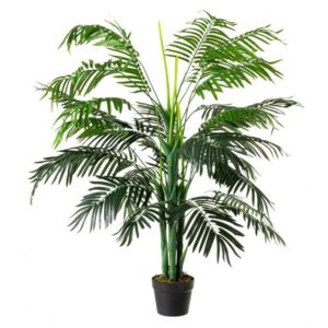 Planta artificiala cu ghiveci verde/neagra din polietilena 130 cm Palm Unimasa
