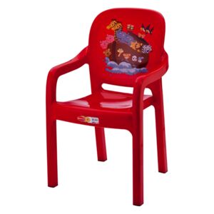 Scaun pentru copii, Happy Kids, culoare rosu