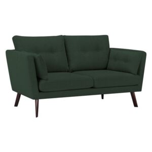 Canapea cu 3 locuri Mazzini Sofas Elena, verde sticlos