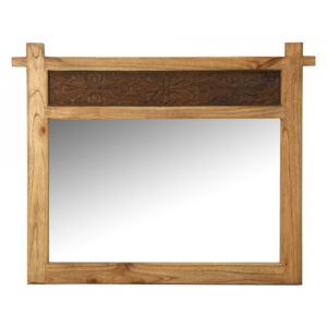 Oglinda dreptunghiulara maro din lemn 90x114 cm Paris Vical Home